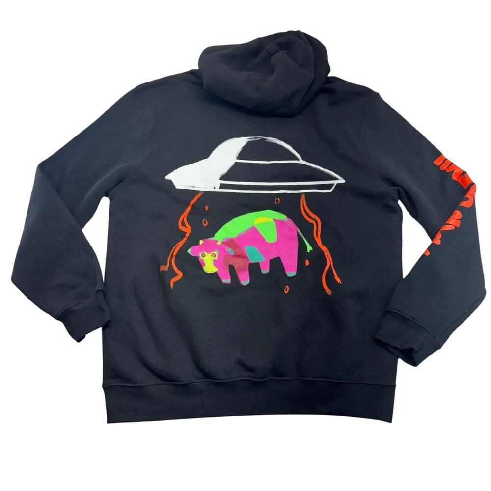 Axe Of ... Hoodie Mens XL Black Pullover Graphic Sweatshirt
